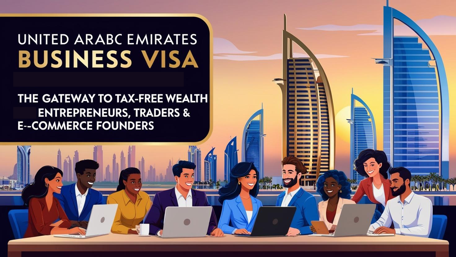 United Arab Emirates Business Visa: The Gateway to Tax-Free Wealth for Entrepreneurs, Traders & E-Commerce Founders